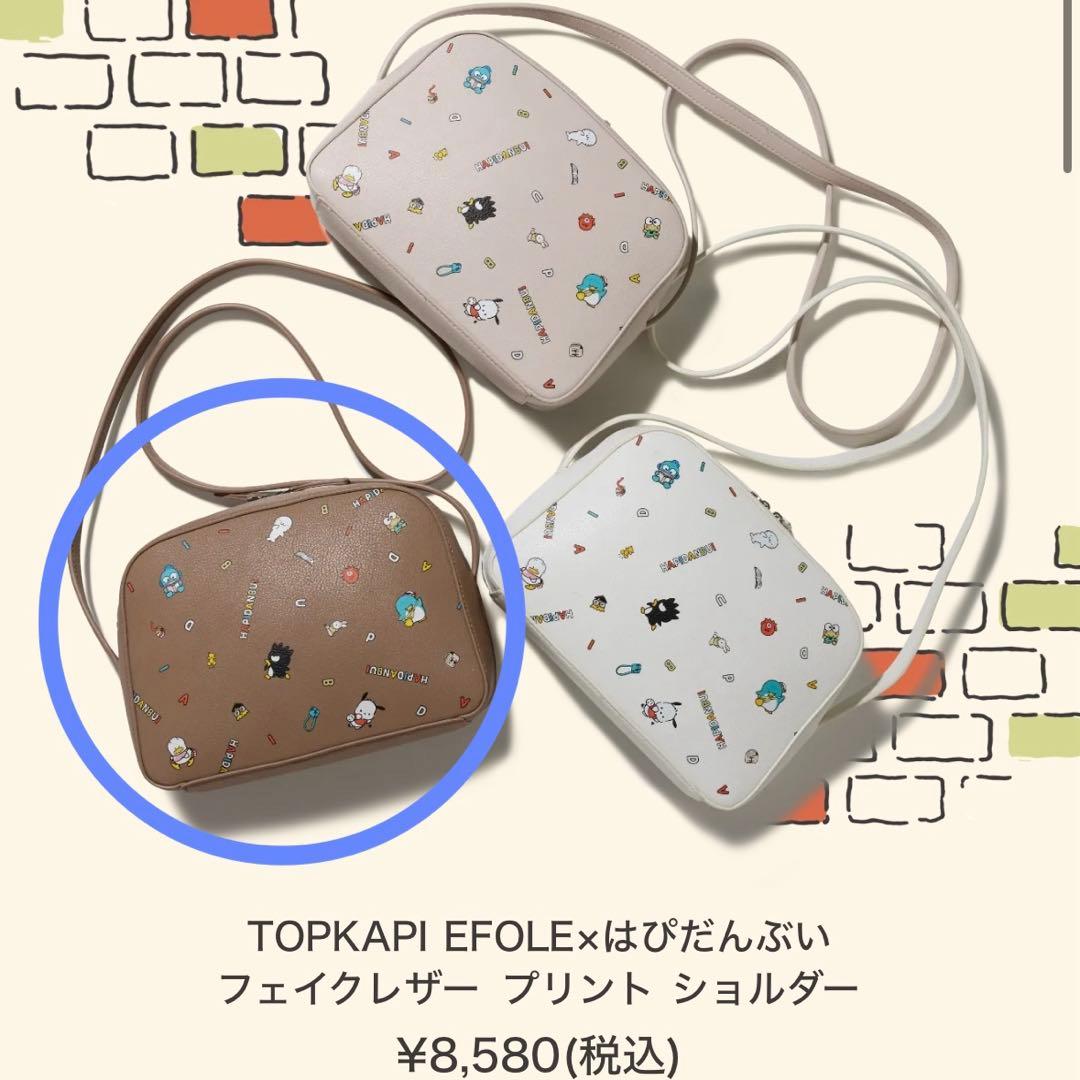 【完売品】TOPKAPI EFOLE×HAPIDANBUI ショルダーバッグ