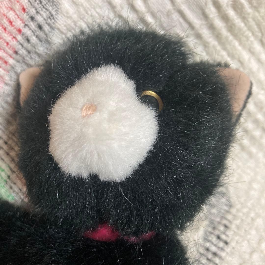 モンスイユ　 MAY BLUE シャム猫シリーズ　黒猫 ぬいぐるみ
