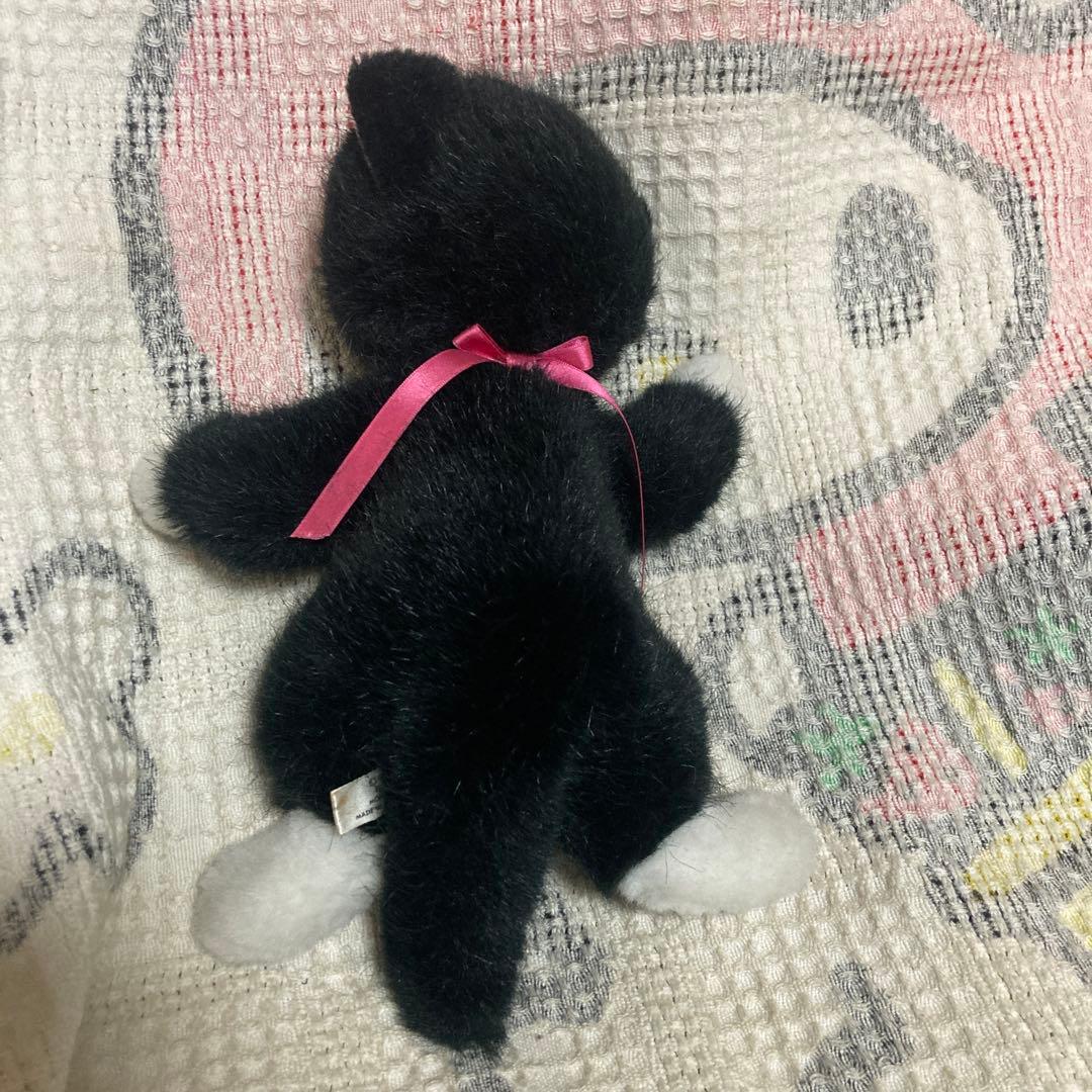 モンスイユ　 MAY BLUE シャム猫シリーズ　黒猫 ぬいぐるみ