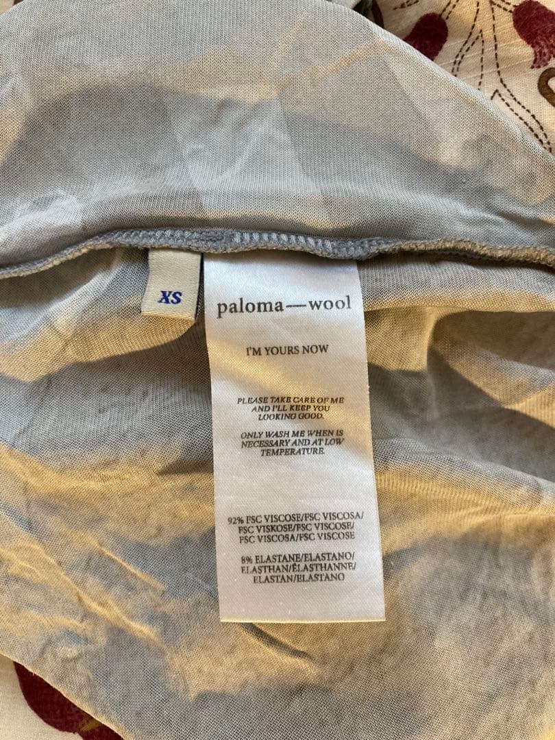 paloma—wool 水の風景プリント Bella hadidタンクトップ