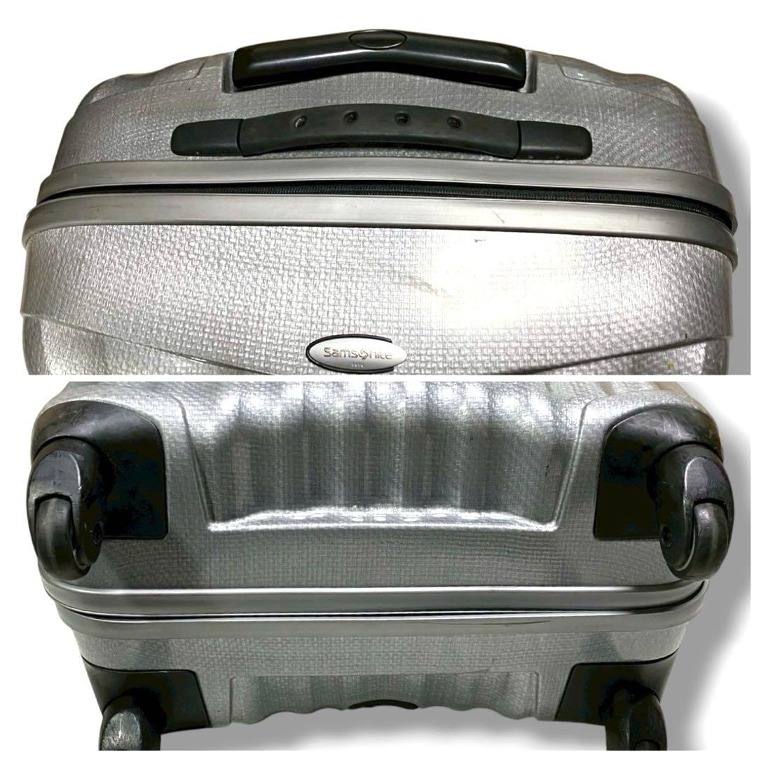 サムソナイト コスモライト スピナー68 スーツケース キャリーケース シルバー