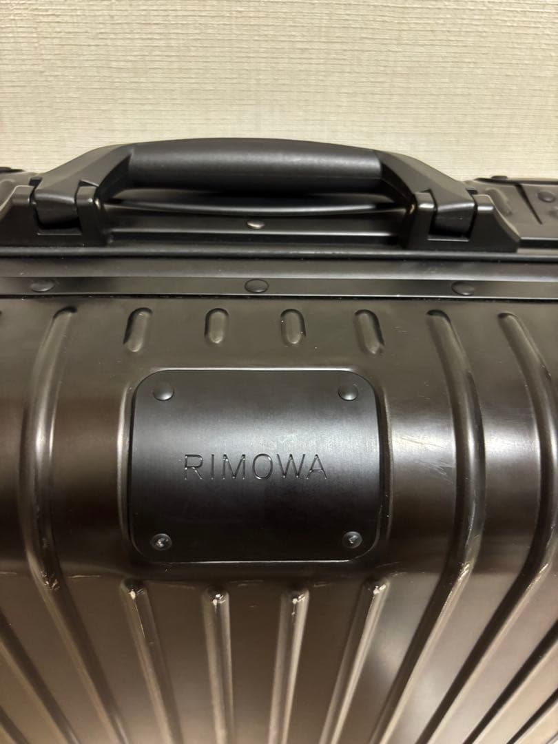 RIMOWA リモワ　オリジナルキャビン　ギャランティ付　2022年