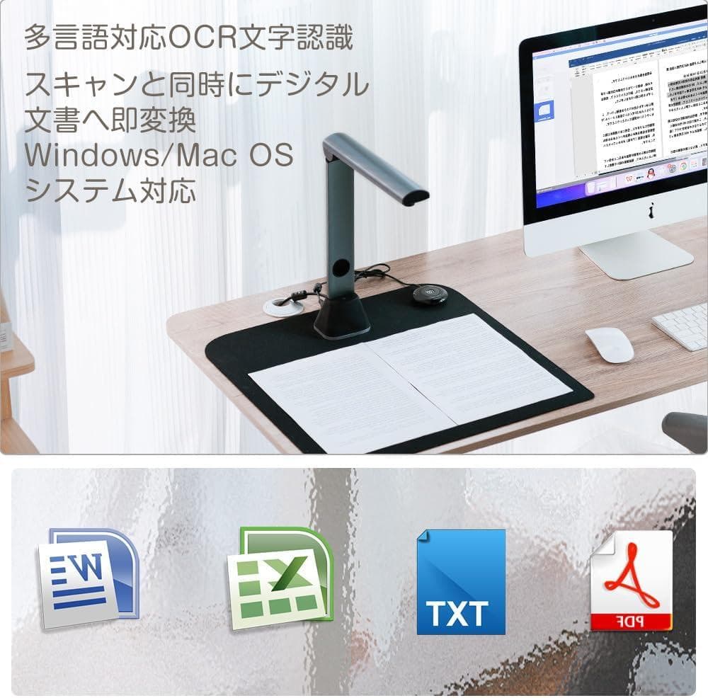 ※新品※1700万 Windows&Mac ドキュメントスキャナー iCODIS