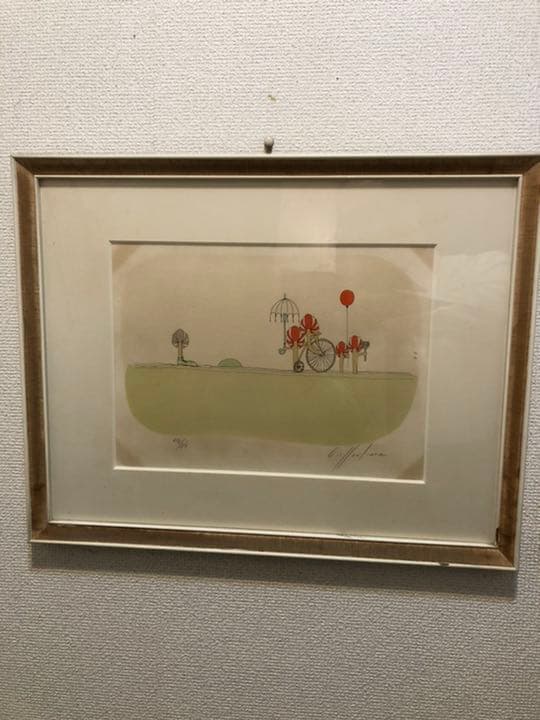 絵画　ジャンポール・グリフリエール『森』