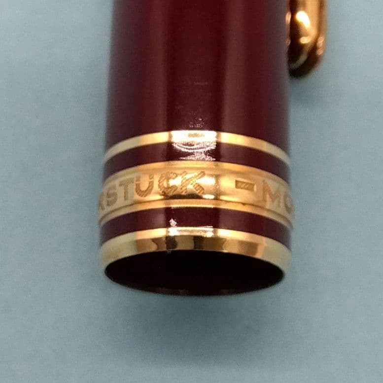 LA07 モンブラン 極美品 マイスターシュテュック 万年筆 ペン先14K