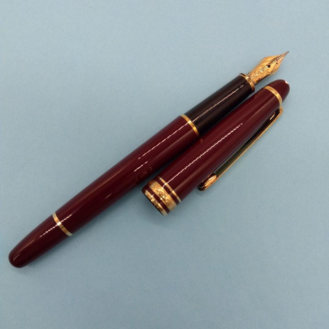 LA07 モンブラン 極美品 マイスターシュテュック 万年筆 ペン先14K