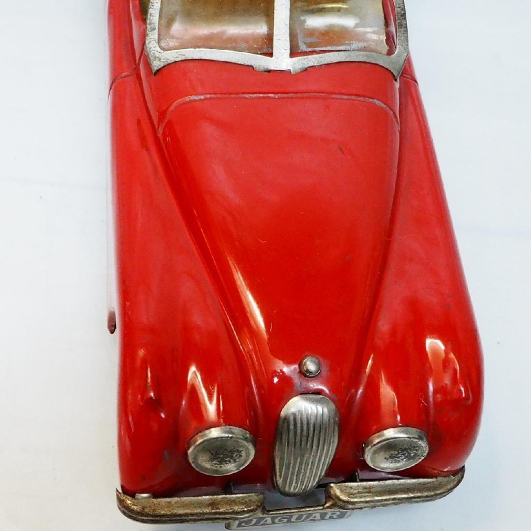 米澤 三陽(旧トミー)【ジャガーXK120赤】ブリキtin toy car 箱無