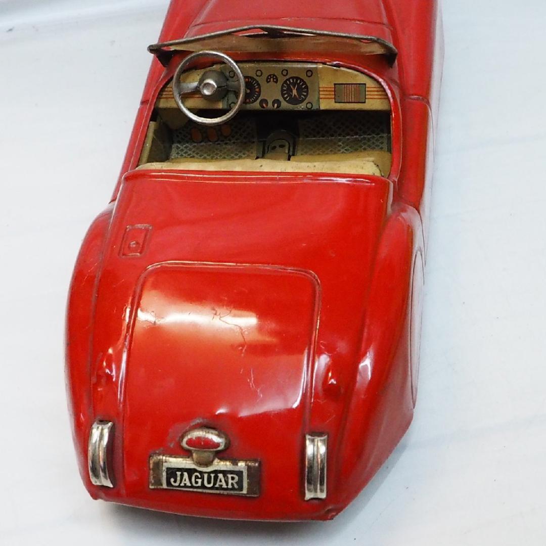 米澤 三陽(旧トミー)【ジャガーXK120赤】ブリキtin toy car 箱無