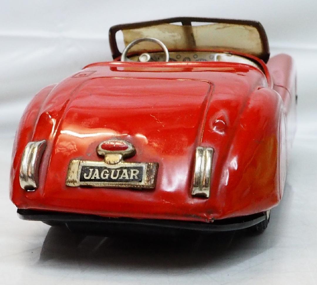 米澤 三陽(旧トミー)【ジャガーXK120赤】ブリキtin toy car 箱無
