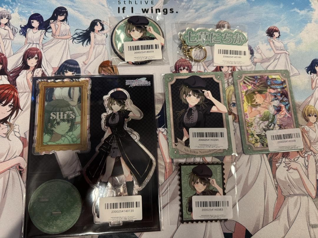 シャニマス FAMくじ 七草 にちか アクリルスタンドなど セット②