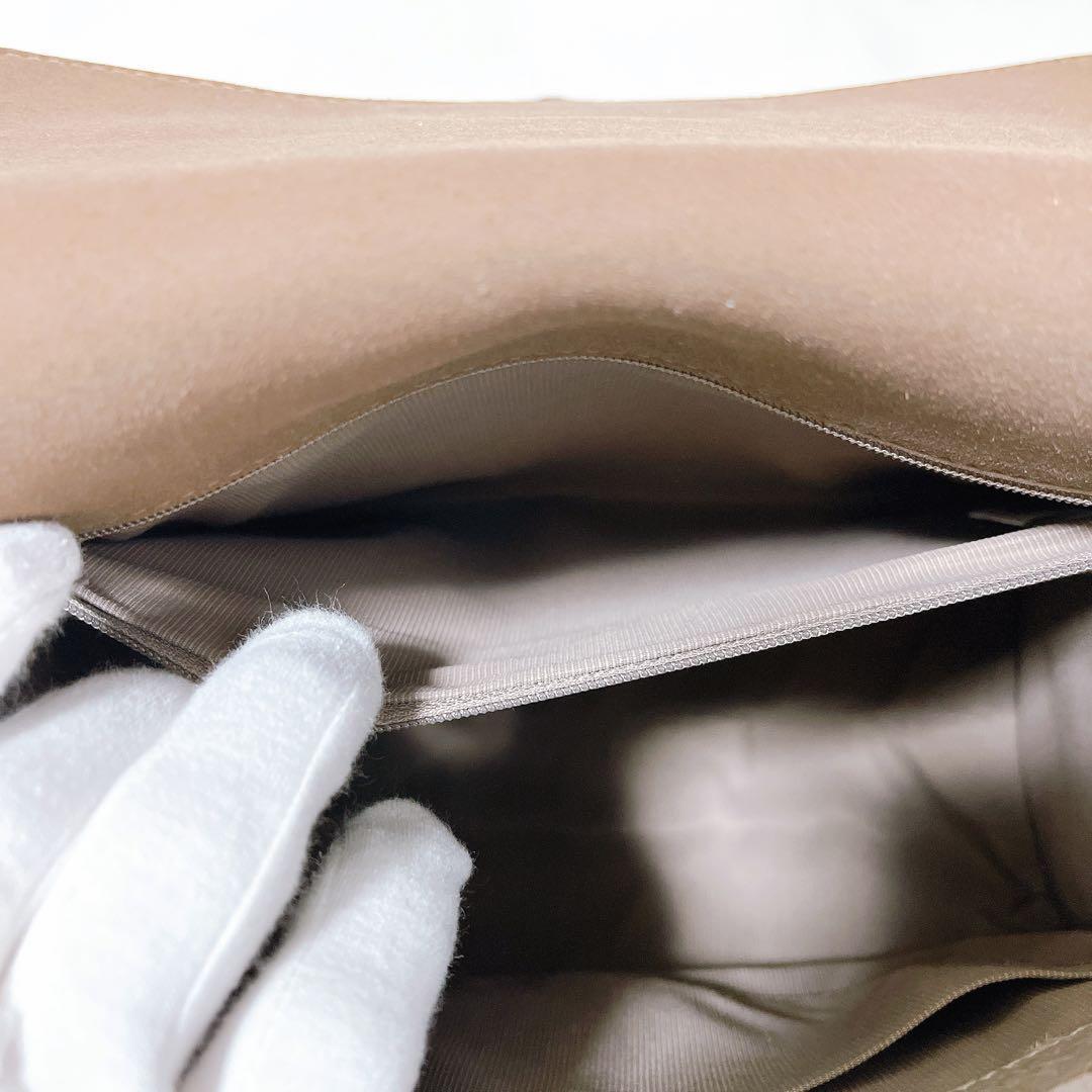 ぽんフルラ FLO フロー 2way ショルダー ハンドバッグ グレー