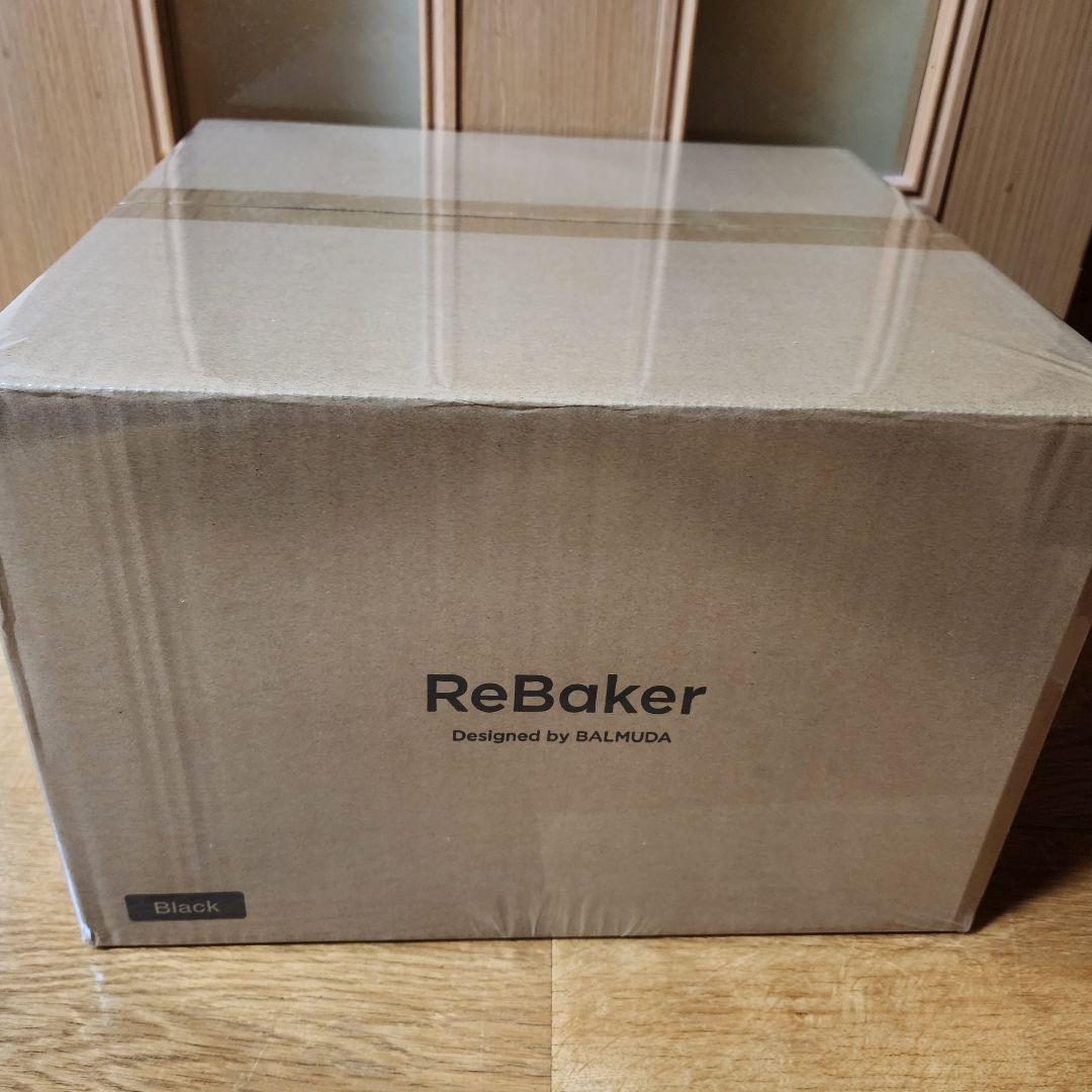 BALMUDA バルミューダ　ReBaker リベイカー　KTT01JP-BK