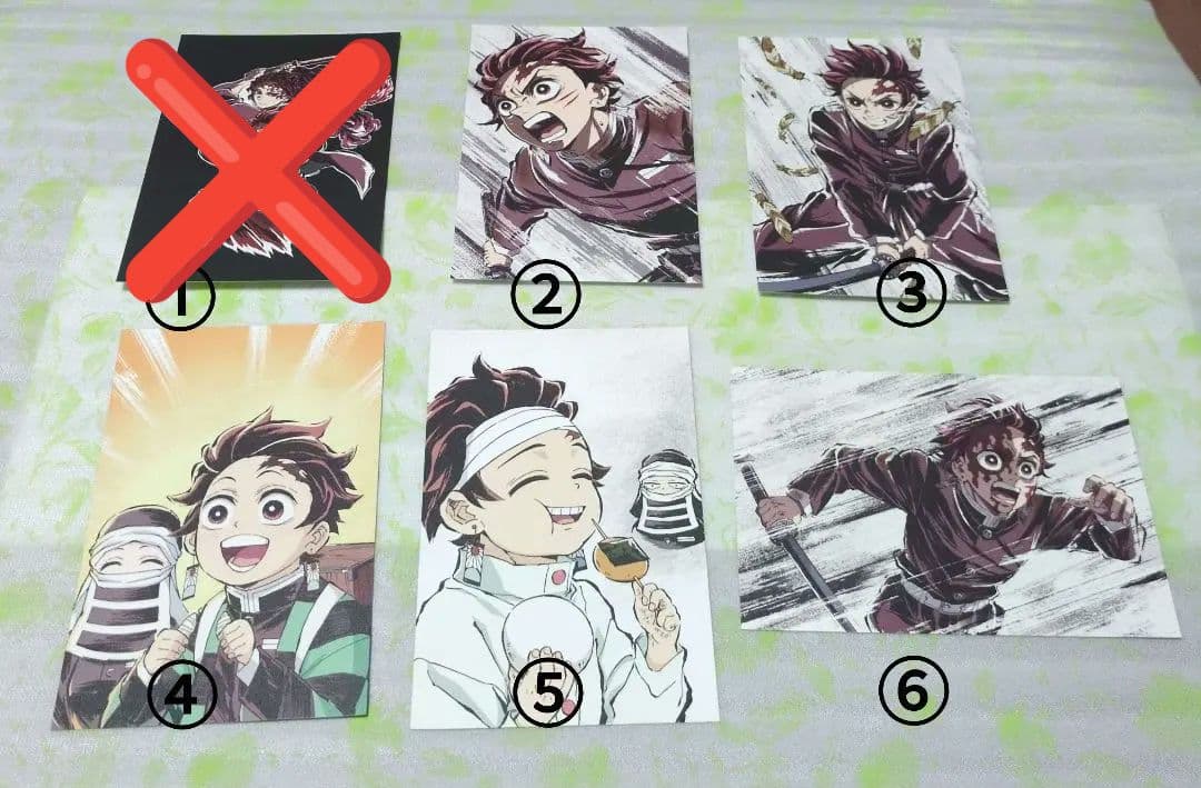 鬼滅の刃　全集中展　幕間画ポストカードセット