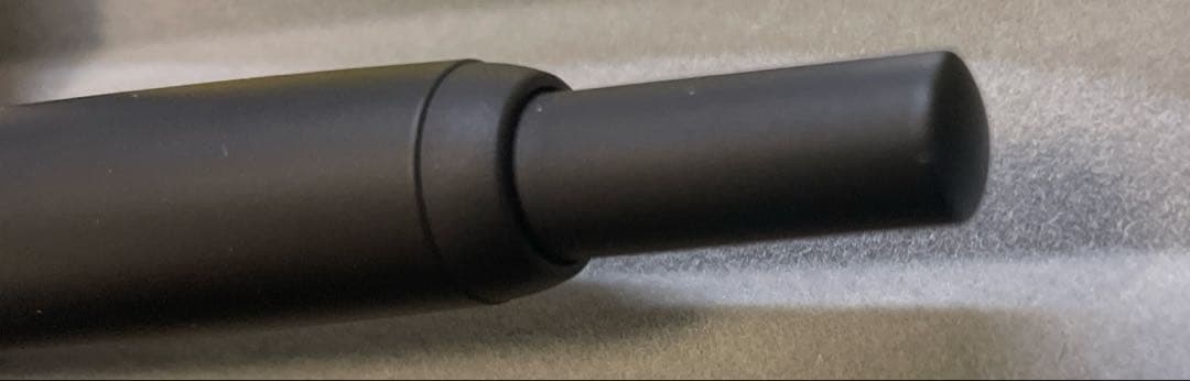 キャップレス万年筆　マットブラック　パイロット　EF