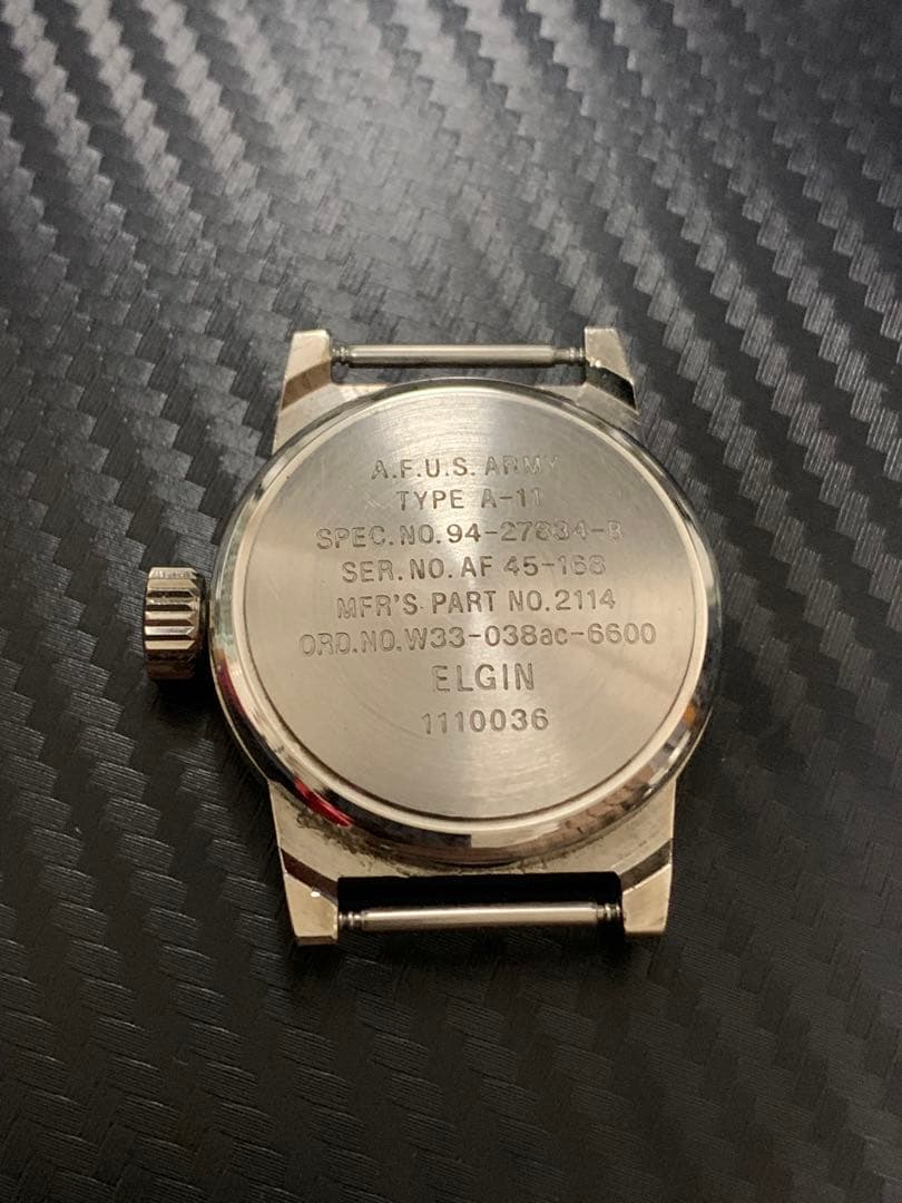 ELGIN type a-11 A.F.U.S. ARMY ミリタリーウォッチ