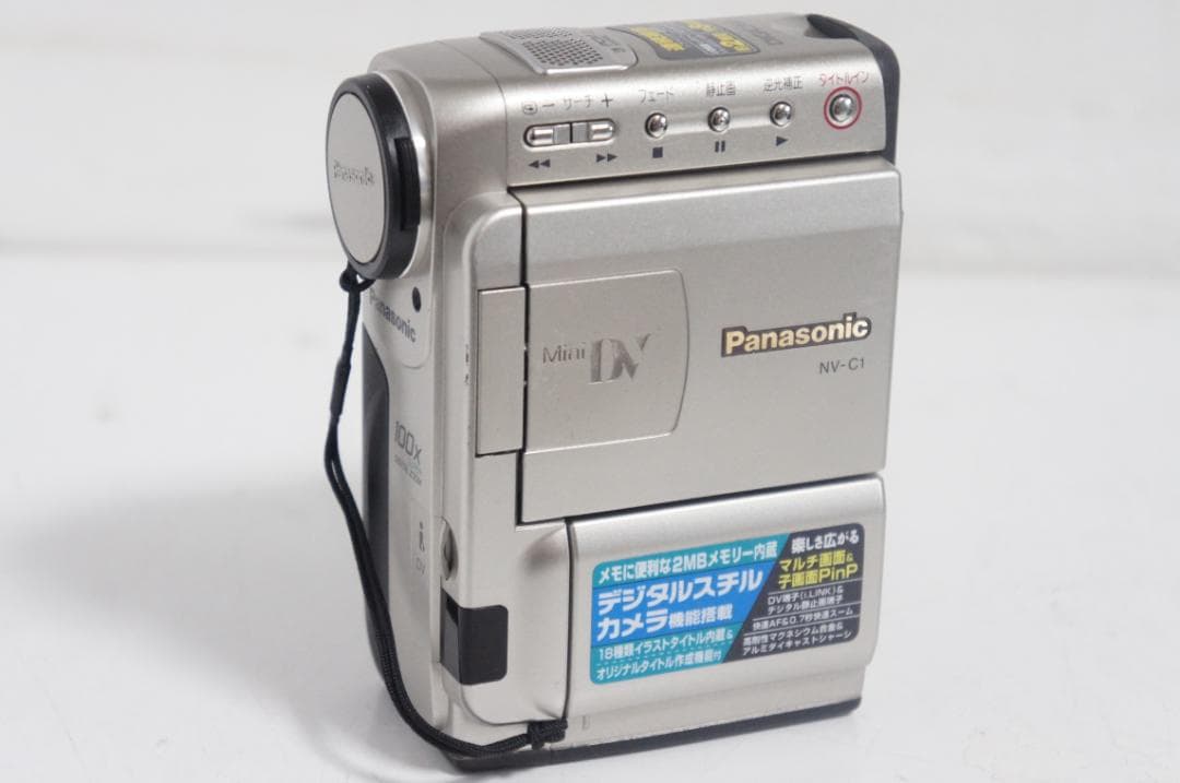 NV-C1 再生OK美品 panasonic MiniDVビデオカメラ 1114