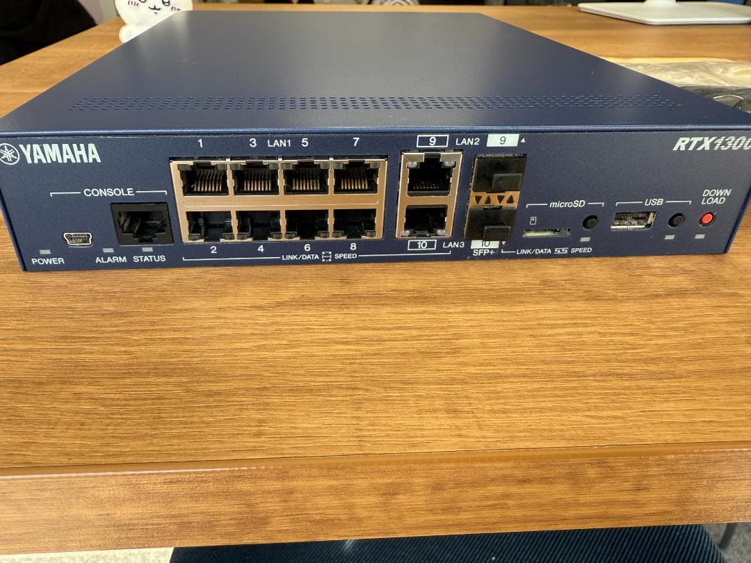 YAMAHA 10ギガアクセスVPNルーター RTX1300