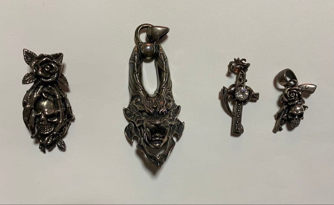 シルバーリングとペンダントセット