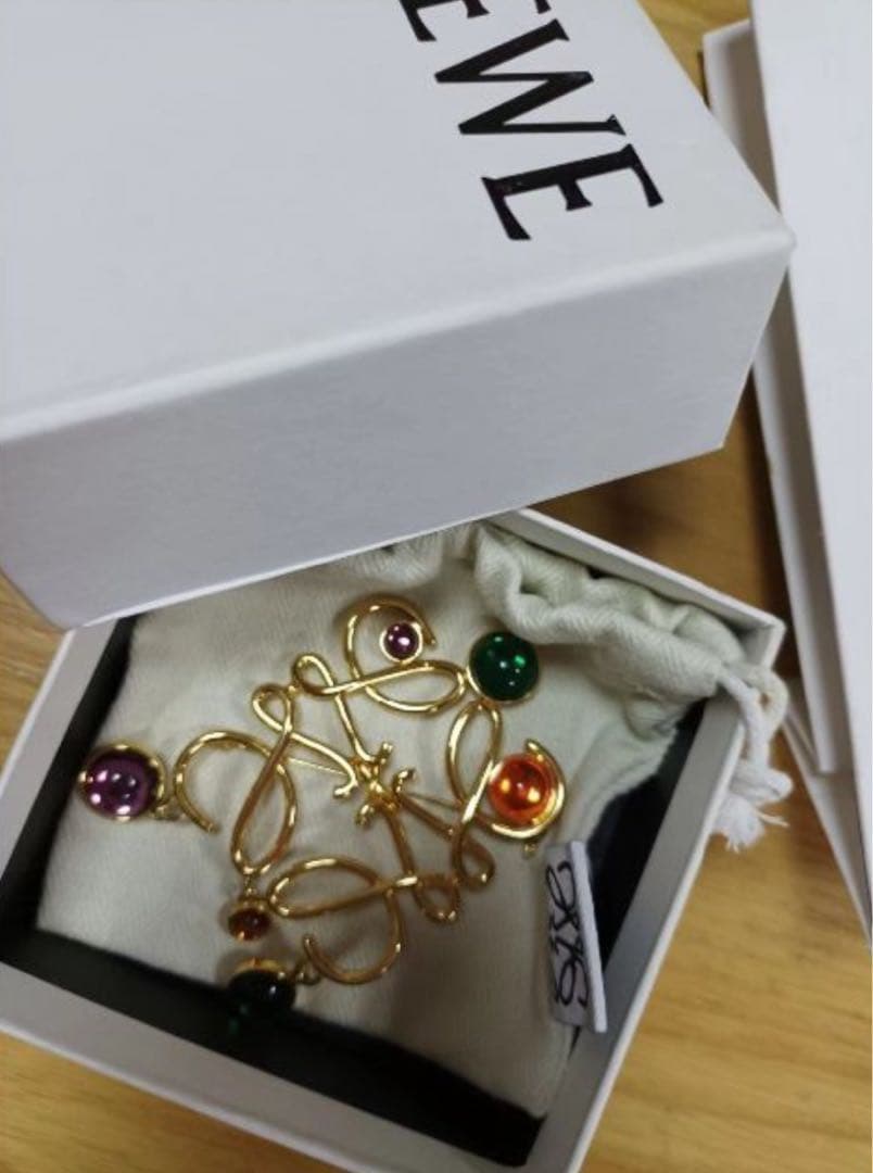 【美品】パーフェクト LOEWE ブローチ