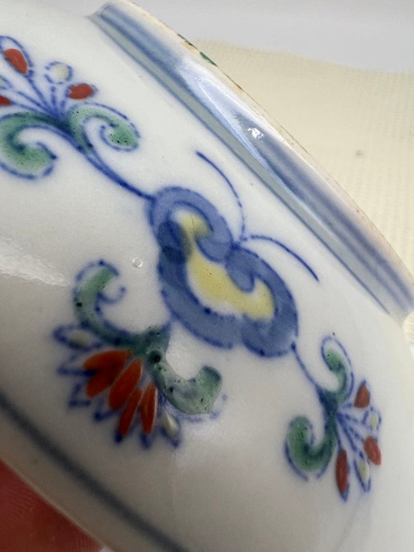 中国明　清雍正お皿　唐物古美術品　江戸アンティーク骨董コレクション青磁