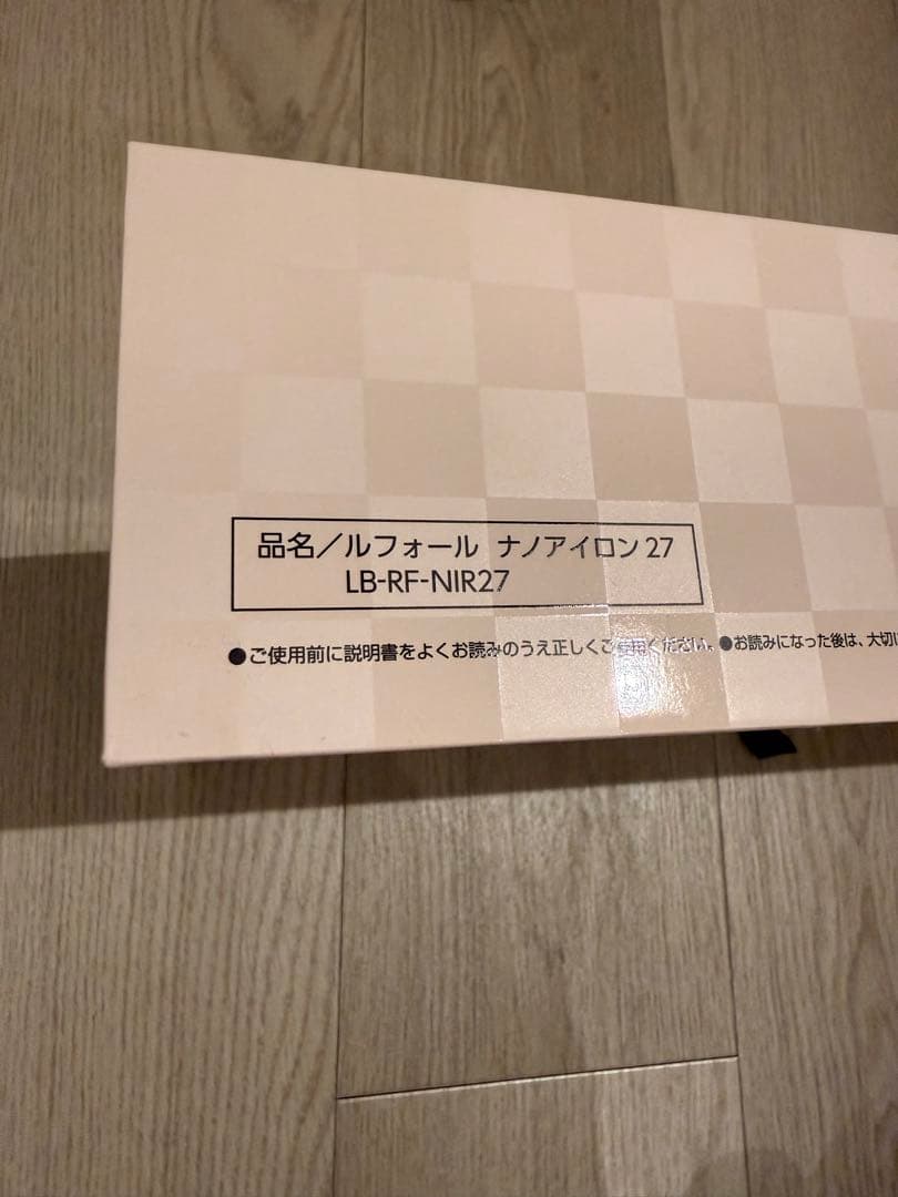 ヘアアイロン Lebel Rufor NANO IRON 27mm