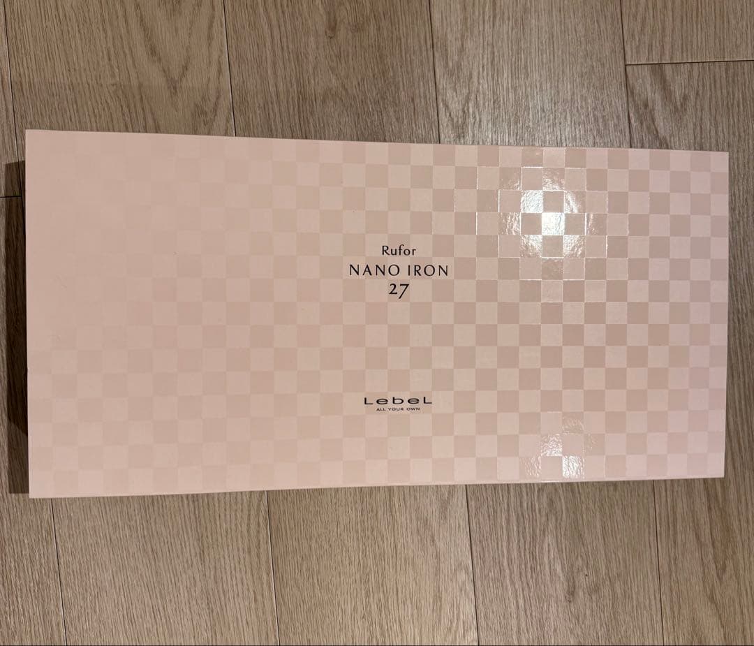 ヘアアイロン Lebel Rufor NANO IRON 27mm