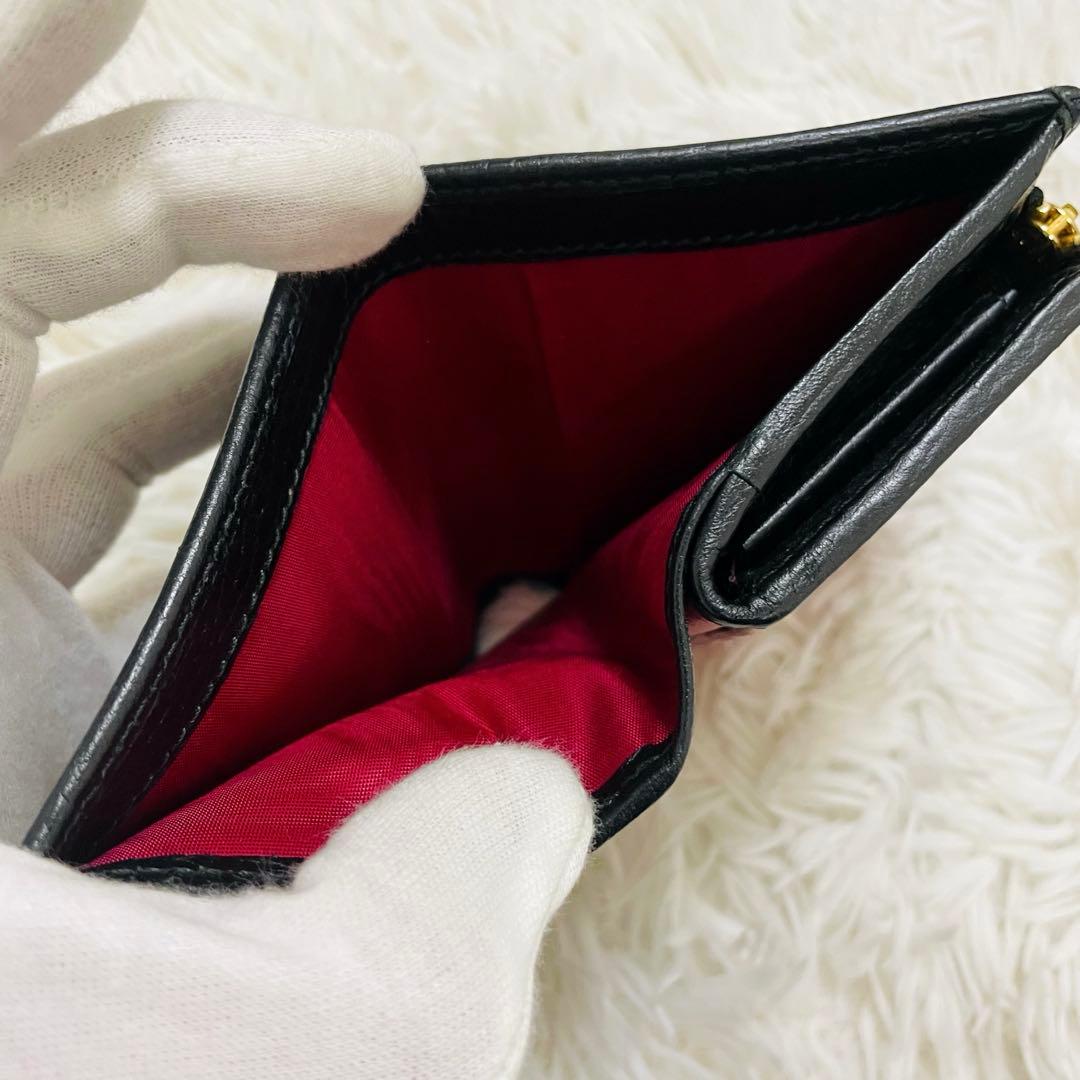 極美✨付属完備✨GUCCI 二つ折り GGマーモント バイカラー 日本限定