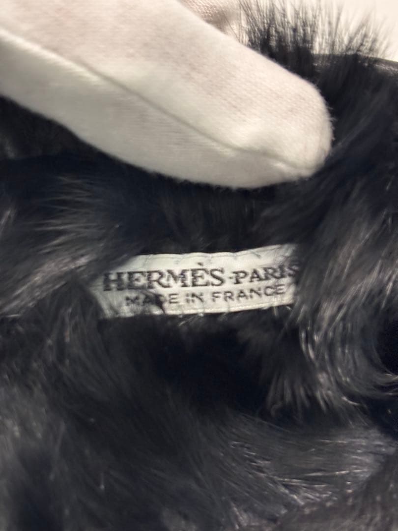 エルメス　メンズ　レザーグローブ