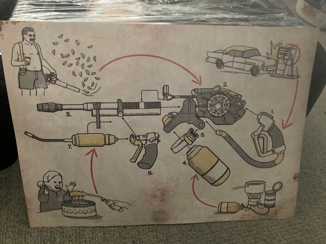 ファークライ6 原寸大レプリカ火炎放射器