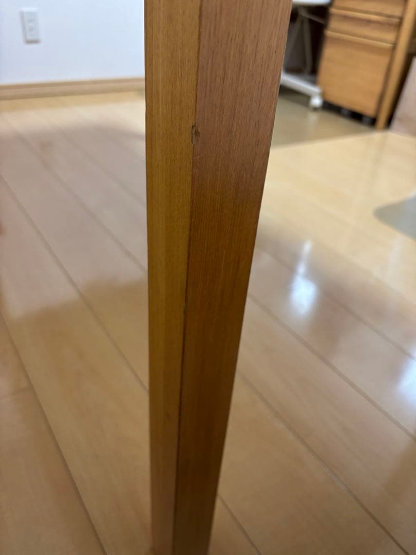 無印良品　タモ材　ダイニングテーブル