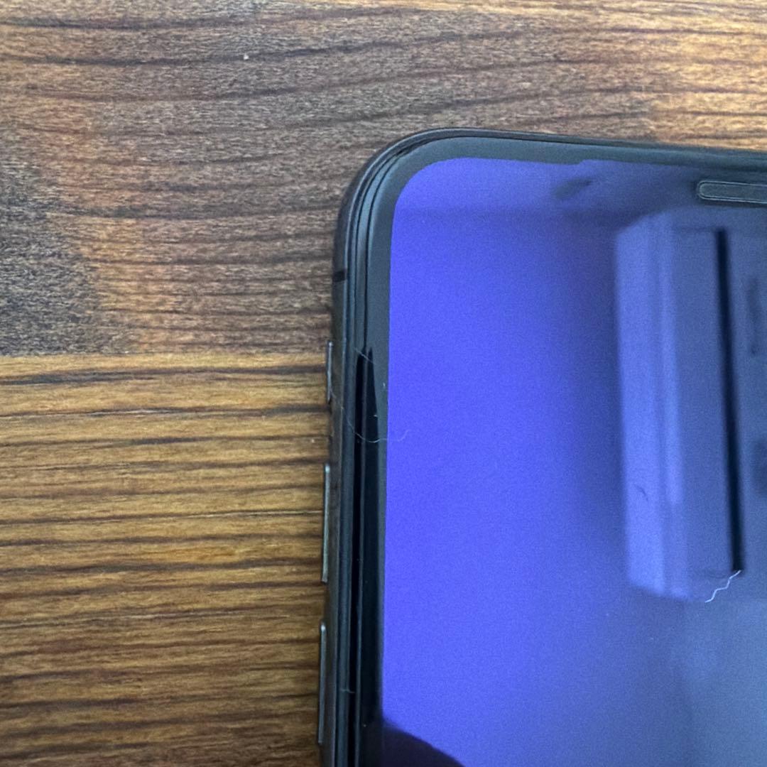 iPhone XS スペースグレ 64GB SIMフリー　純正充電器 イアフォン