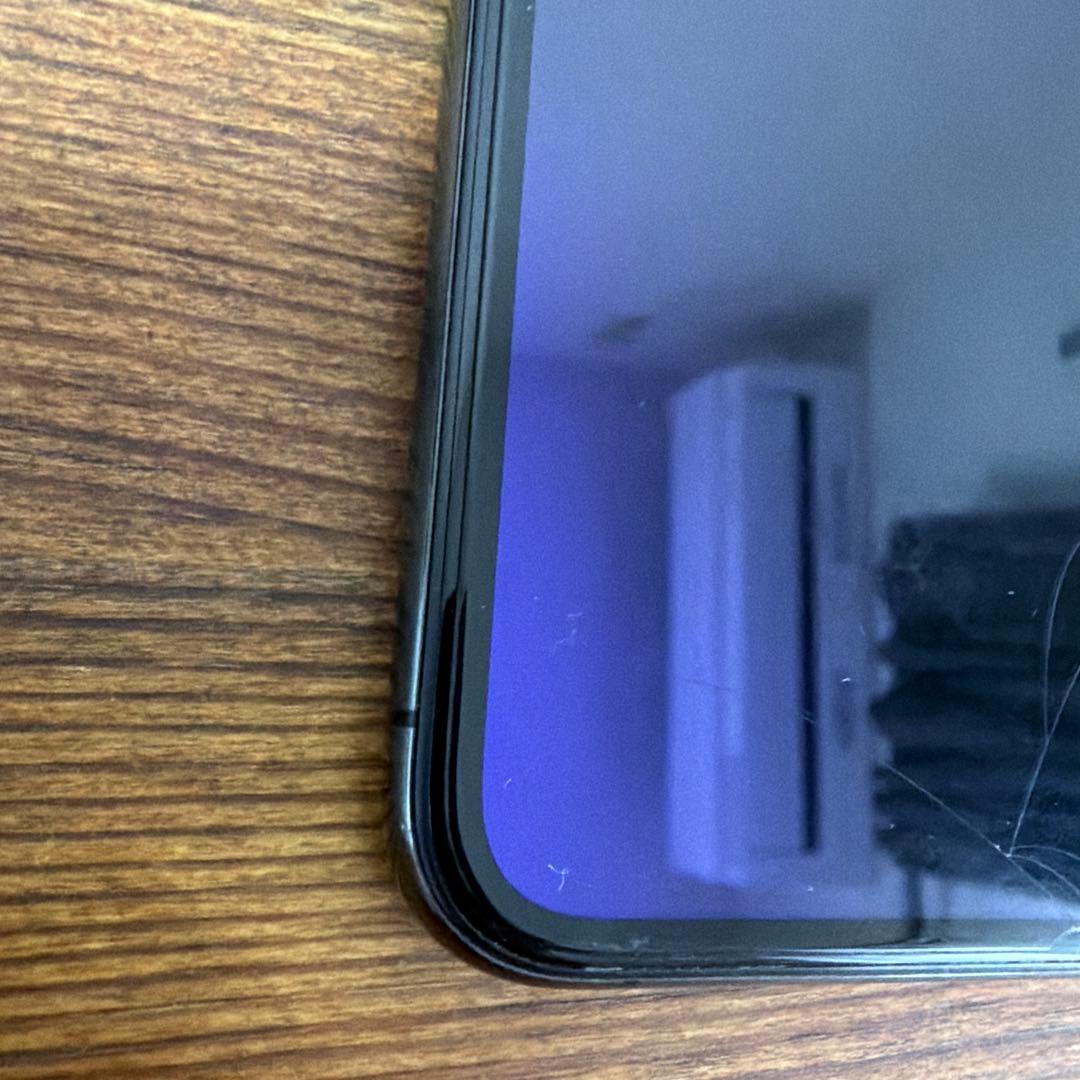 iPhone XS スペースグレ 64GB SIMフリー　純正充電器 イアフォン