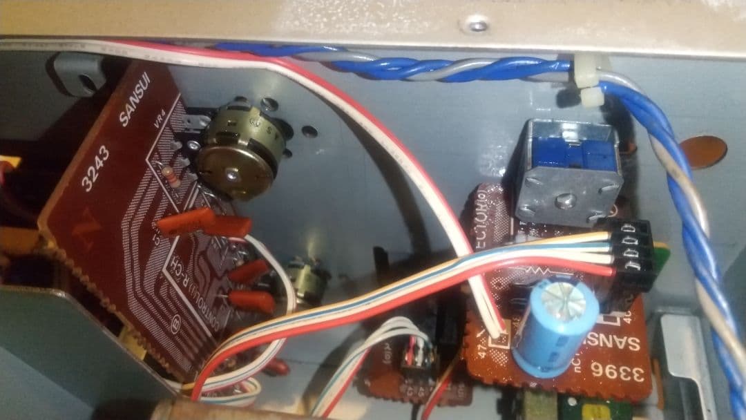 SANSUI AU-D607F EXTRA ステレオプリメインアンプ メンテ済み