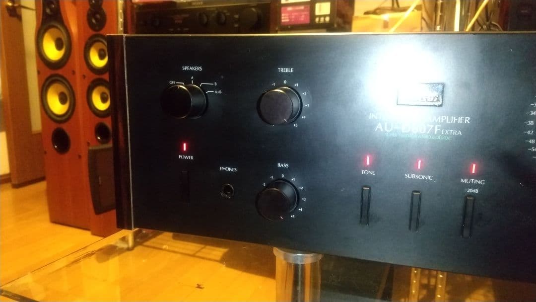 SANSUI AU-D607F EXTRA ステレオプリメインアンプ メンテ済み