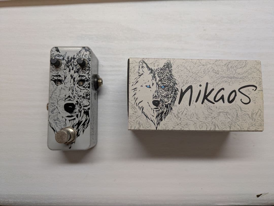 Nikaos ギターエフェクター オオカミデザイン