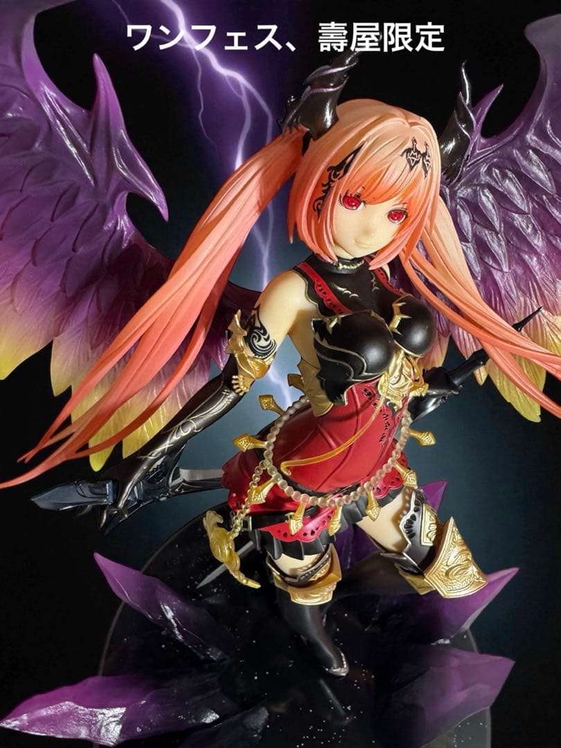 ダークエンジェルオリヴィエ++ ワンフェス限定　壽屋 神撃のバハムート 1/8