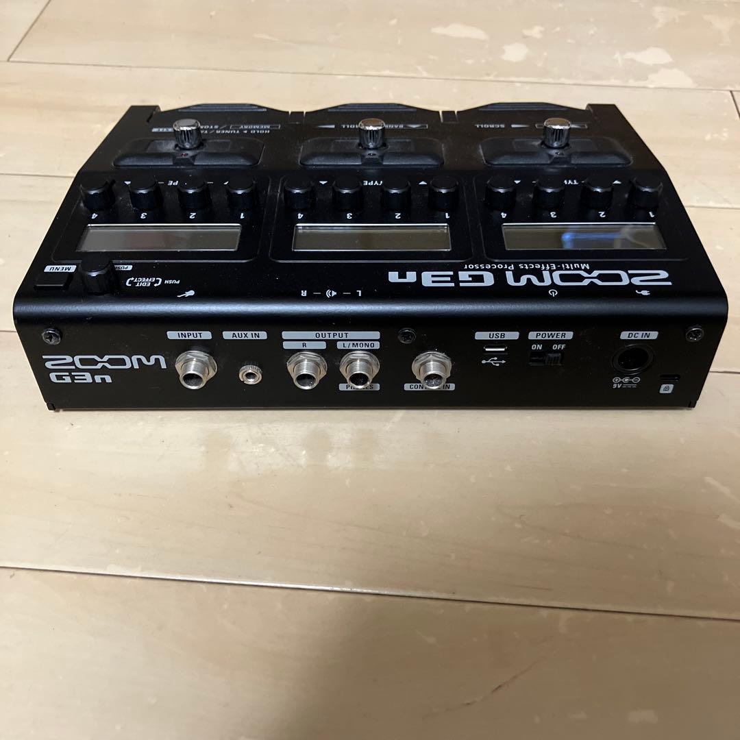 ZOOM G3n マルチエフェクター　+ コード、箱