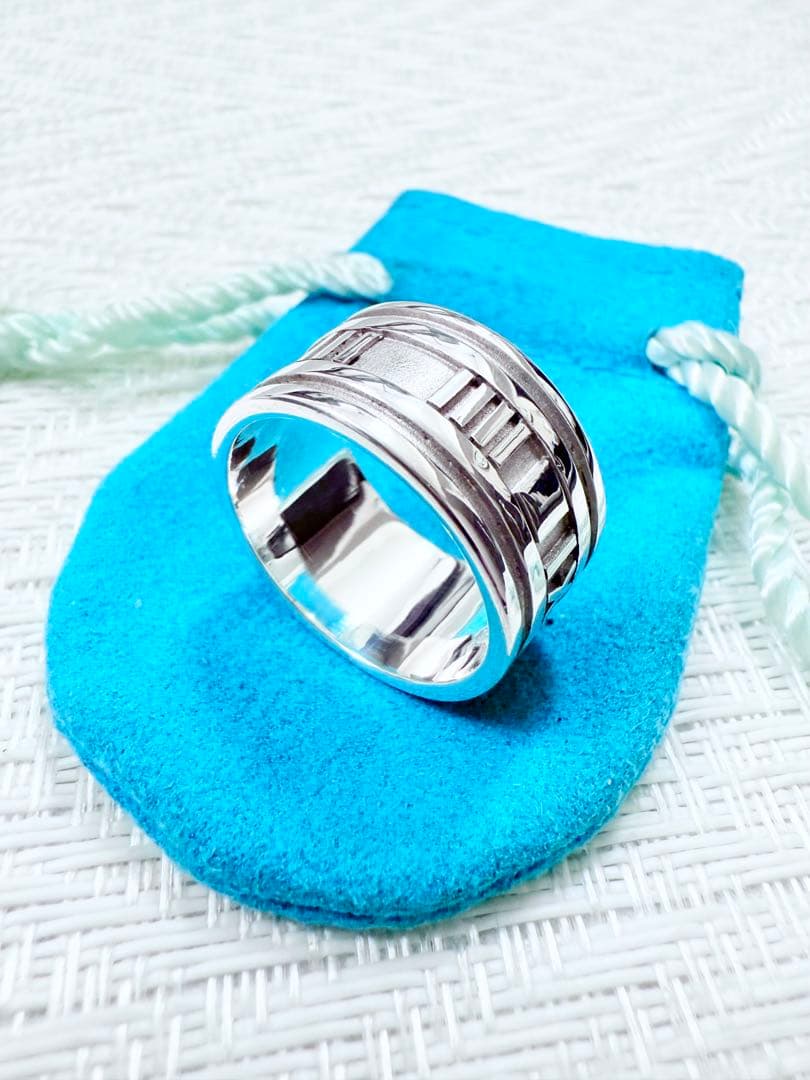 ティファニー　アトラス　ワイド　指輪　リング　23.5号　研磨仕上済美品 925