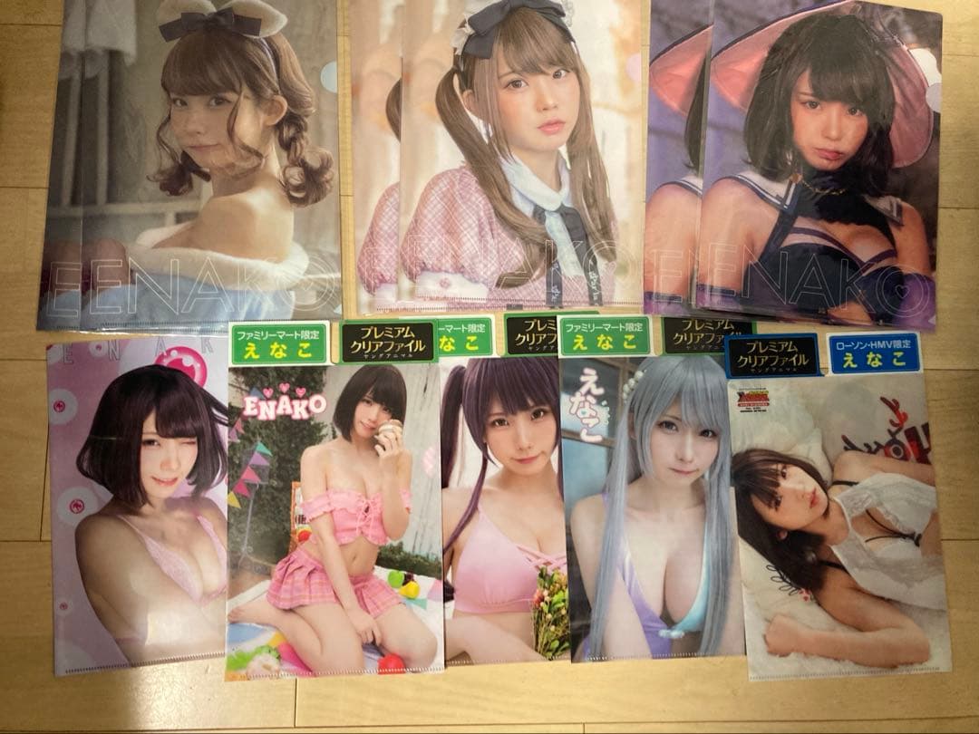 えなこ　クリアファイルセット　その他