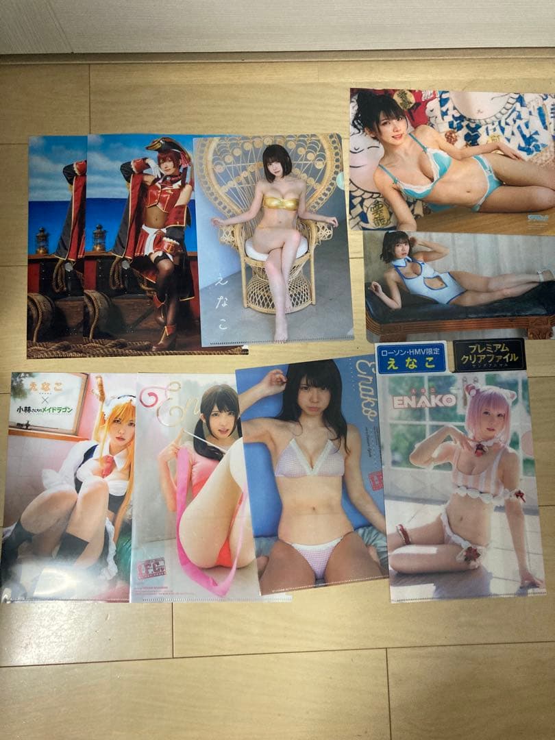 えなこ　クリアファイルセット　その他