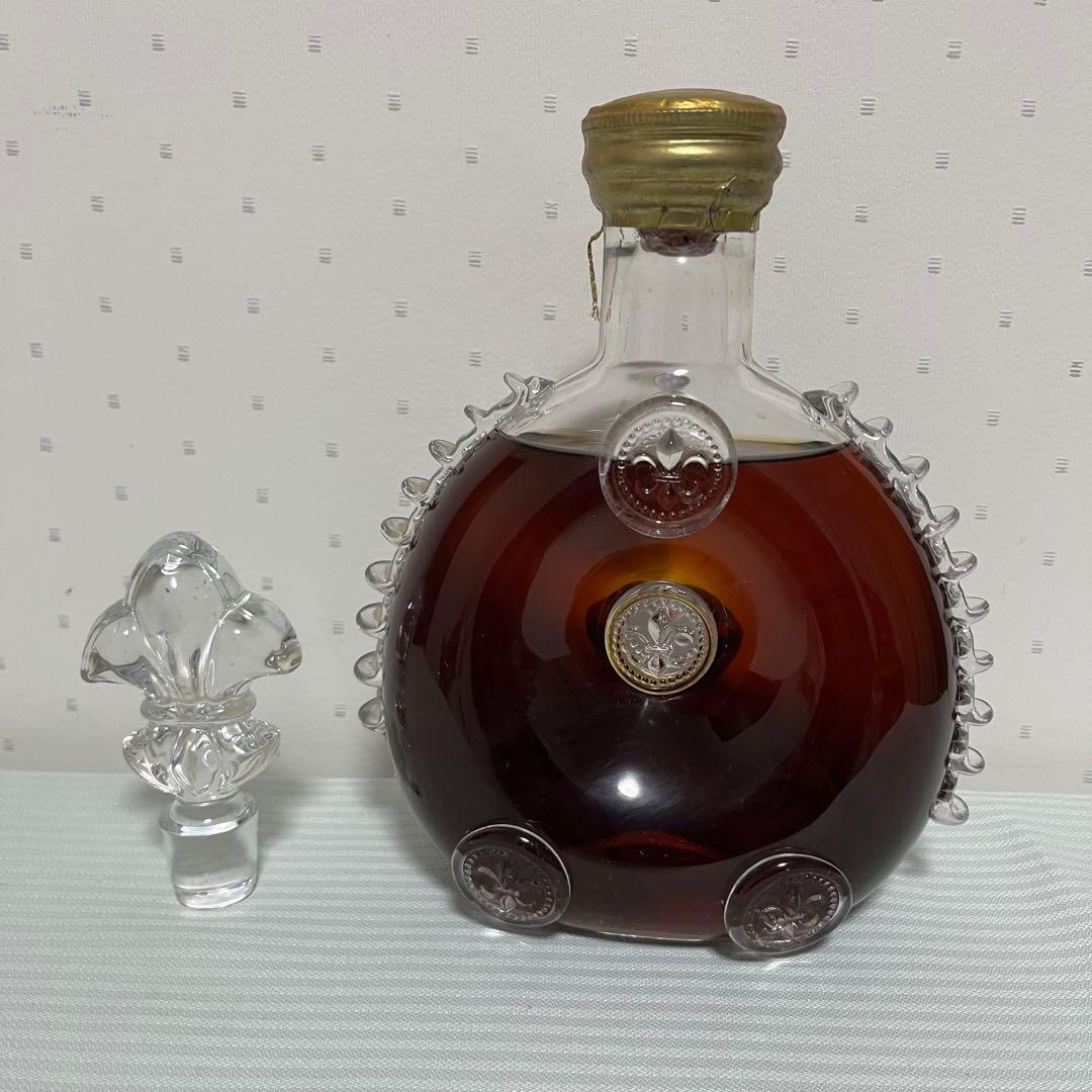 古酒【未開栓】レミーマルタン ルイ１３世 バカラクリスタルボトル　替え栓付き