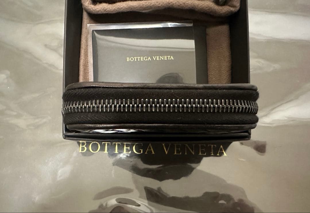 【付属品付】ボッテガヴェネタ イントレチャートケース/ラム/黒1️⃣✨✨