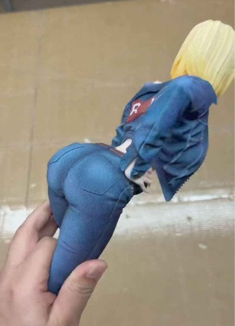 ドラゴンボール 人造人間18号 ガレキ ガレージキット スタチューX②