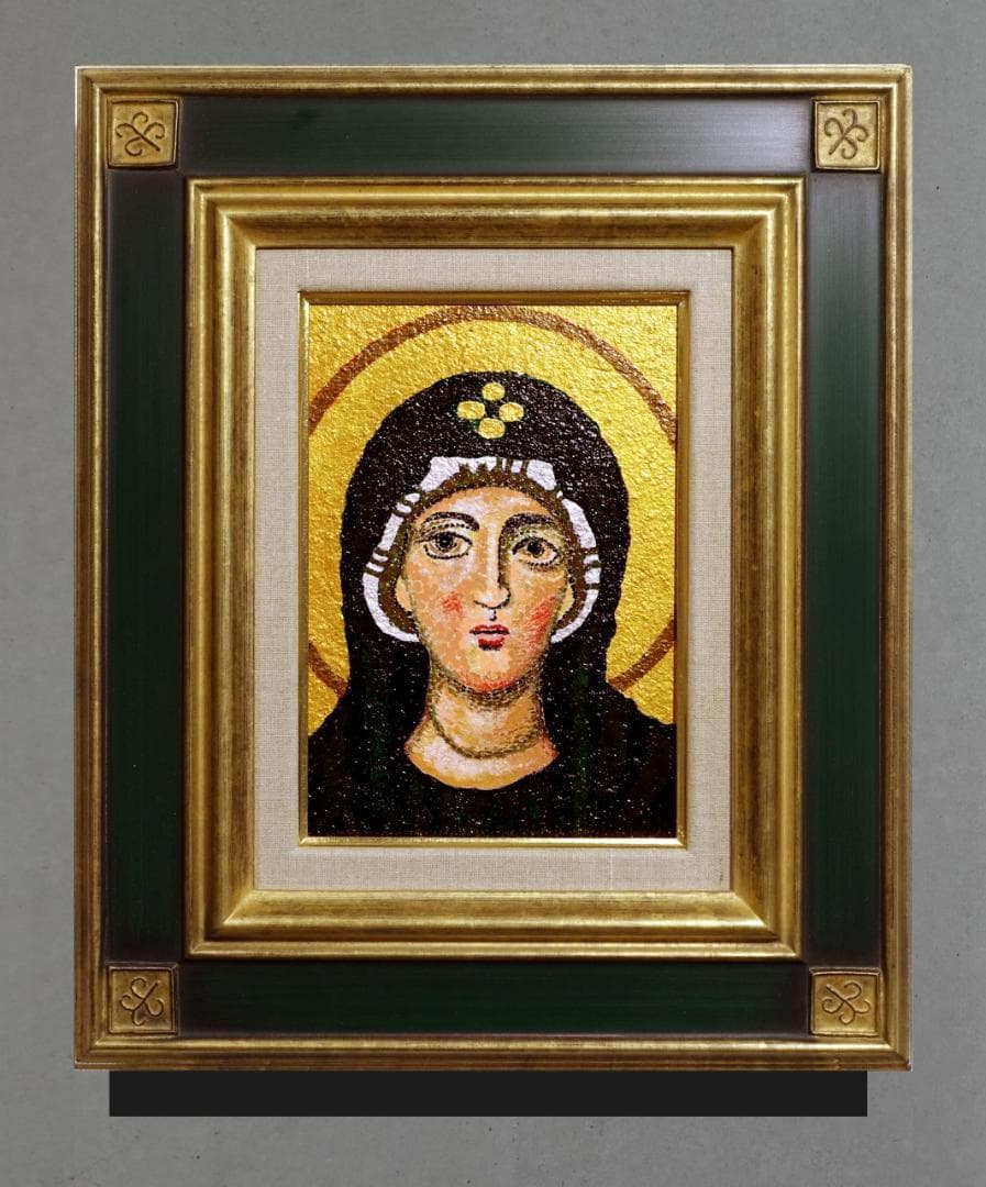 「聖母マリア祈り給え」SM/支援/有名国際展作家/小原雅夫