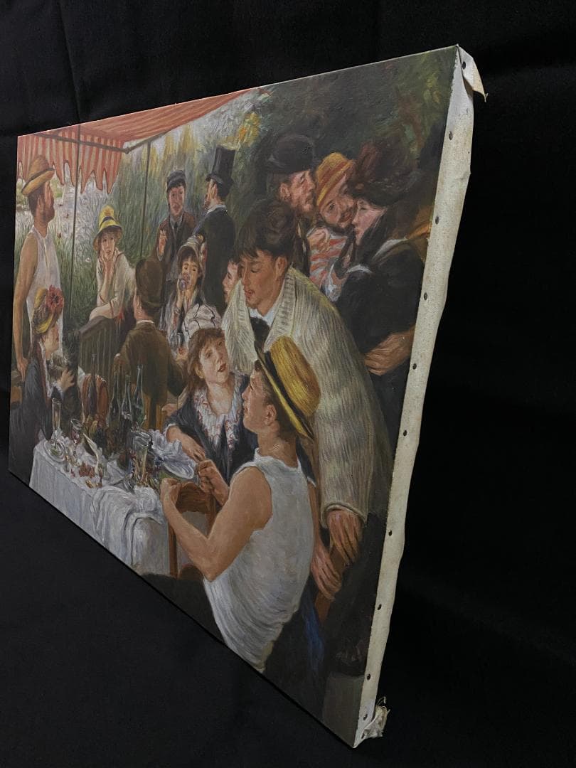 ピエール＝オーギュスト・ルノワール『舟遊びをする人々』手書き　模写　複製画①