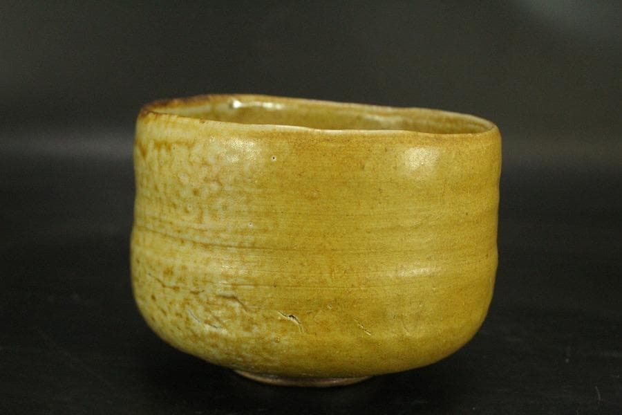 茶道具 伊奈長三造 筒茶碗 共箱 時代 美品(A514)