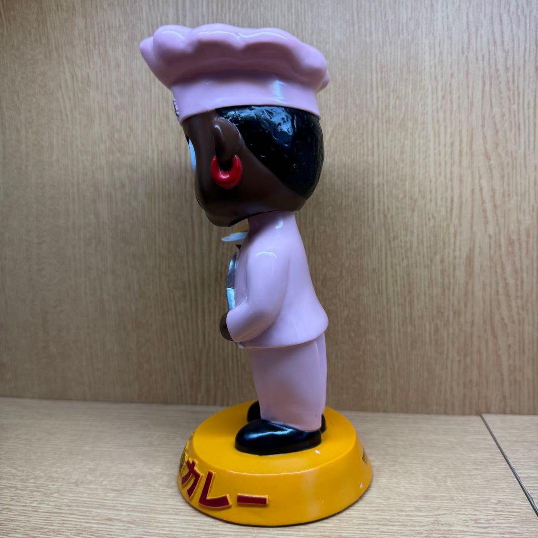 【オリエンタル坊や 中】首振り人形 カラーver.ピンク 箱付き