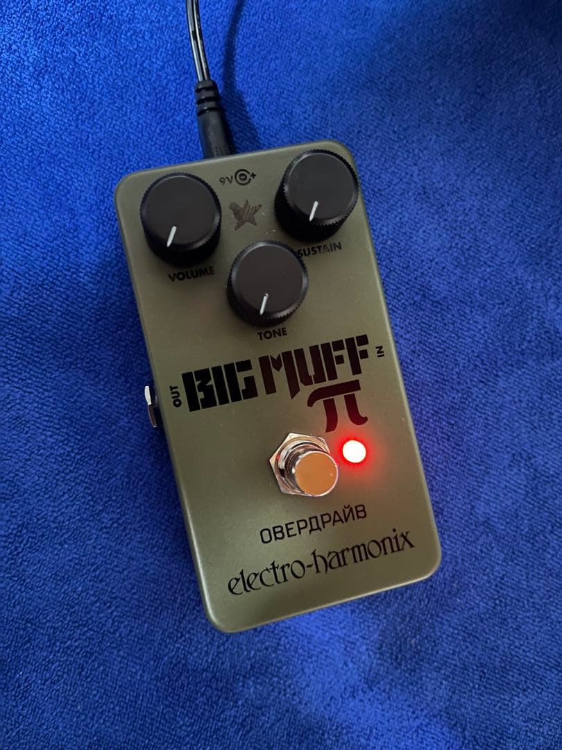 ギター GREEN RUSSIAN BIG MUFF Pi