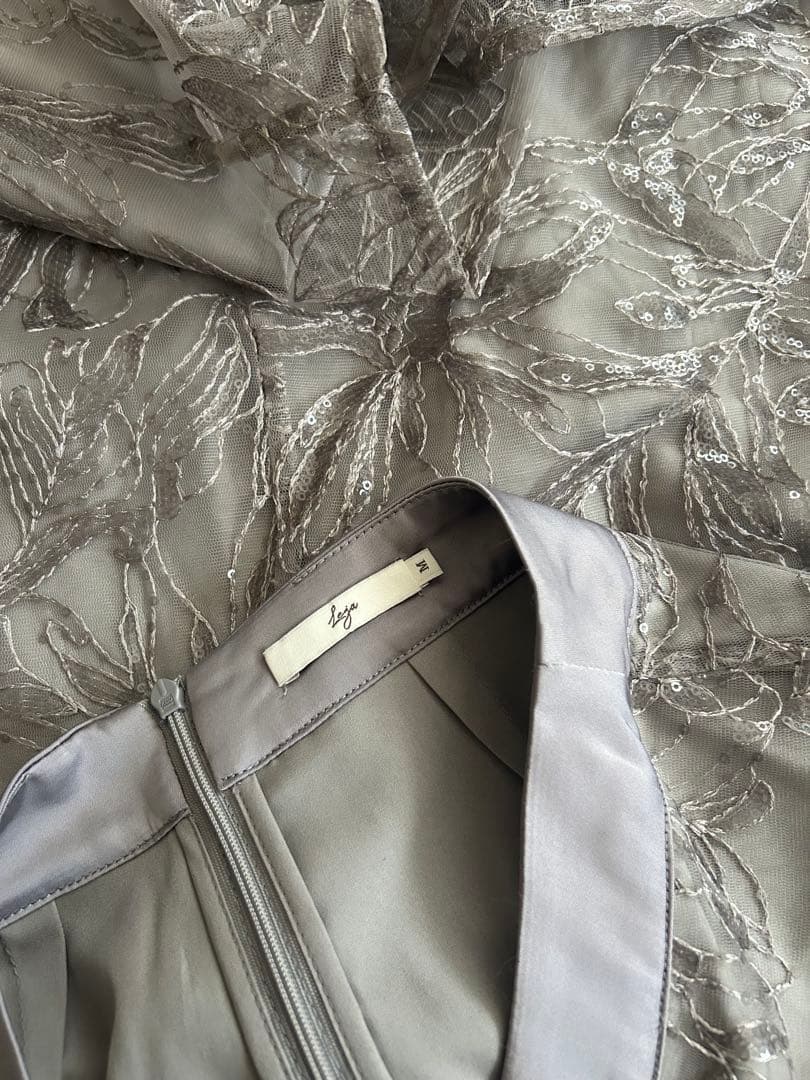 Lejaペプラムパーティードレス Mサイズ