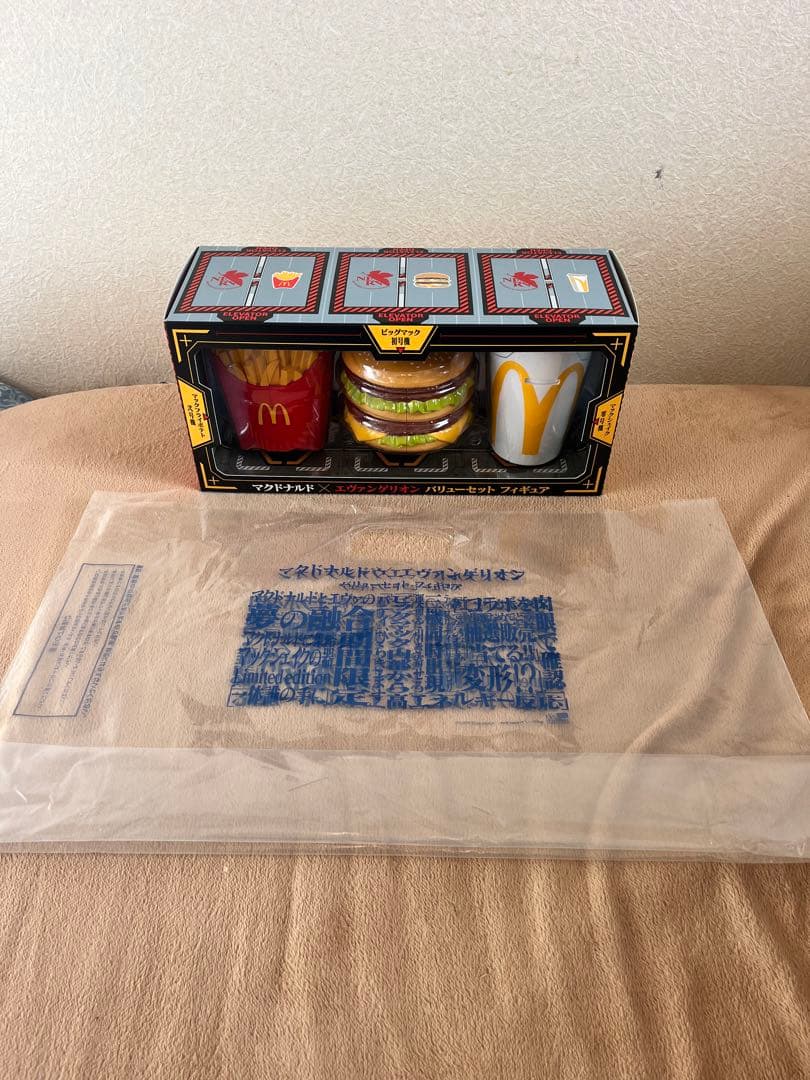 マクドナルド×エヴァンゲリオンバリューセット　フィギュア